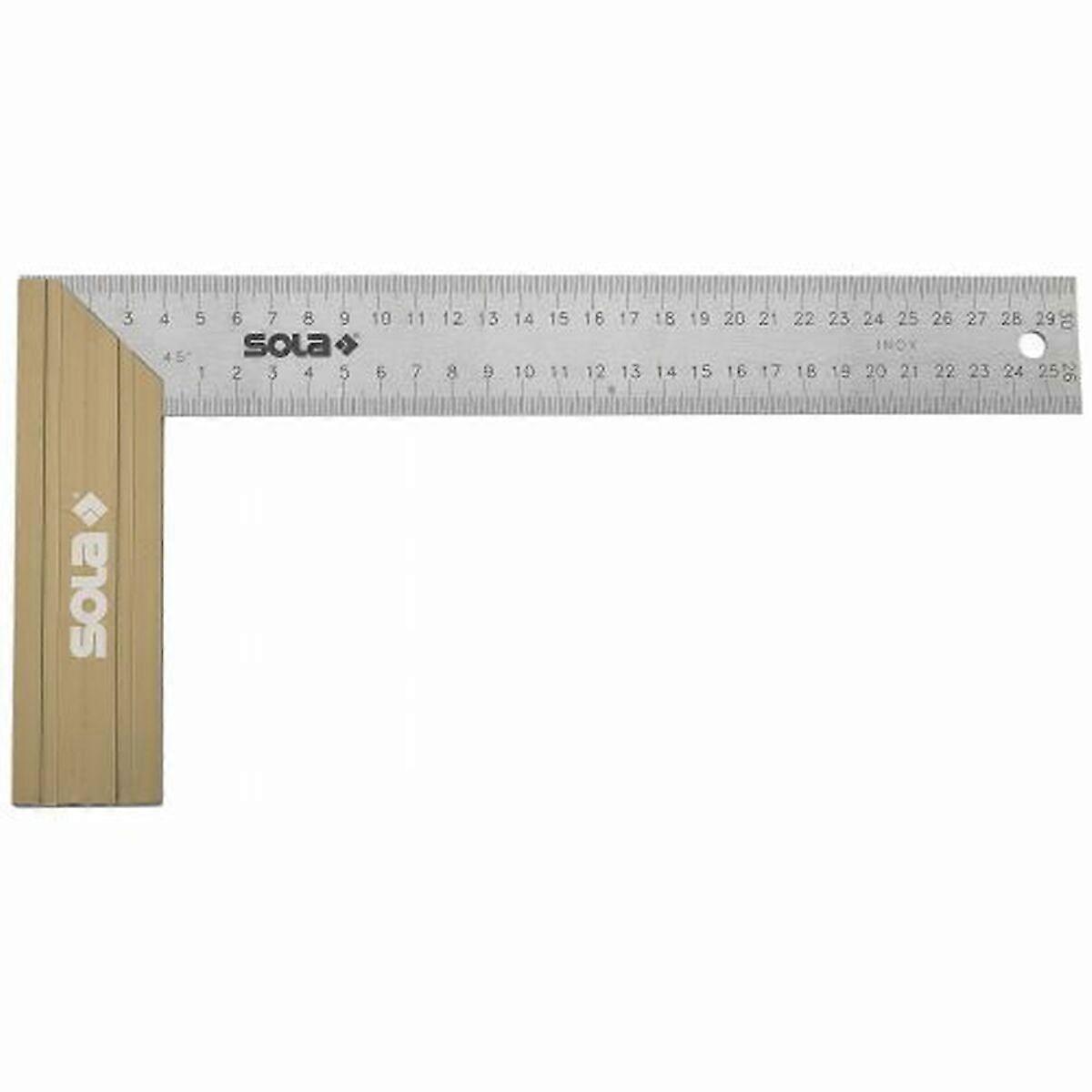 Carpenter's square SOLA SRB 30 x 14,5 cm