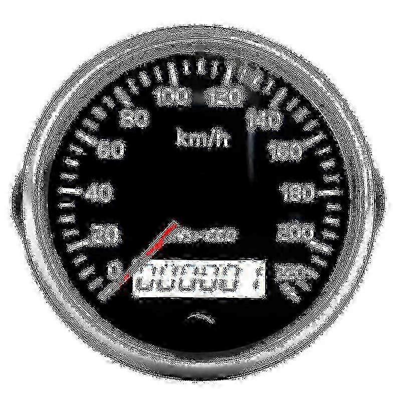 Gps Speedometer 12v/24v 85mm 220km/h For Car And Motorcycle-yujiaab 2025