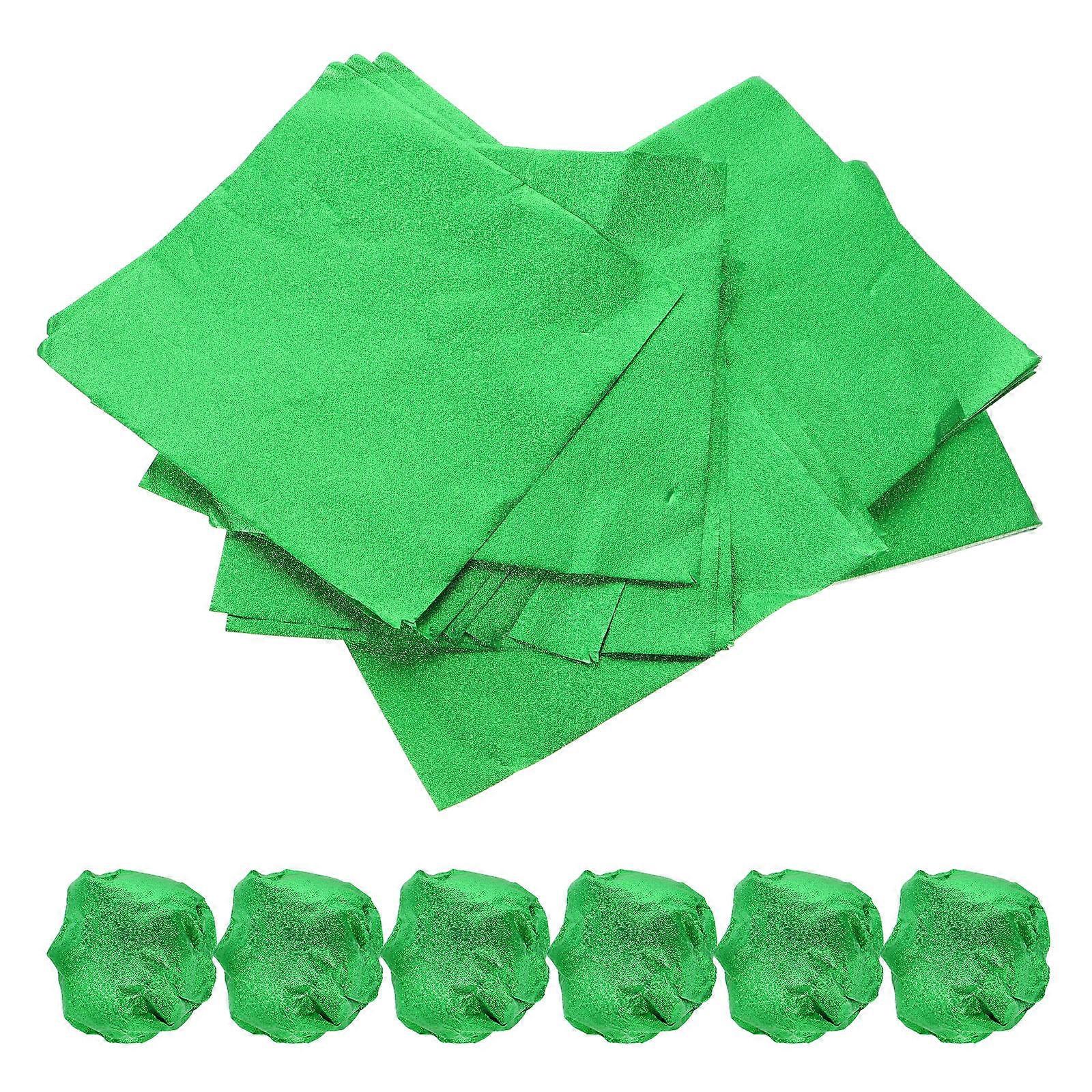 Chocolate Wrappers Foil Aluminum Foil Candy Wrappers for Wrapping Glossy Finish 400Pcs