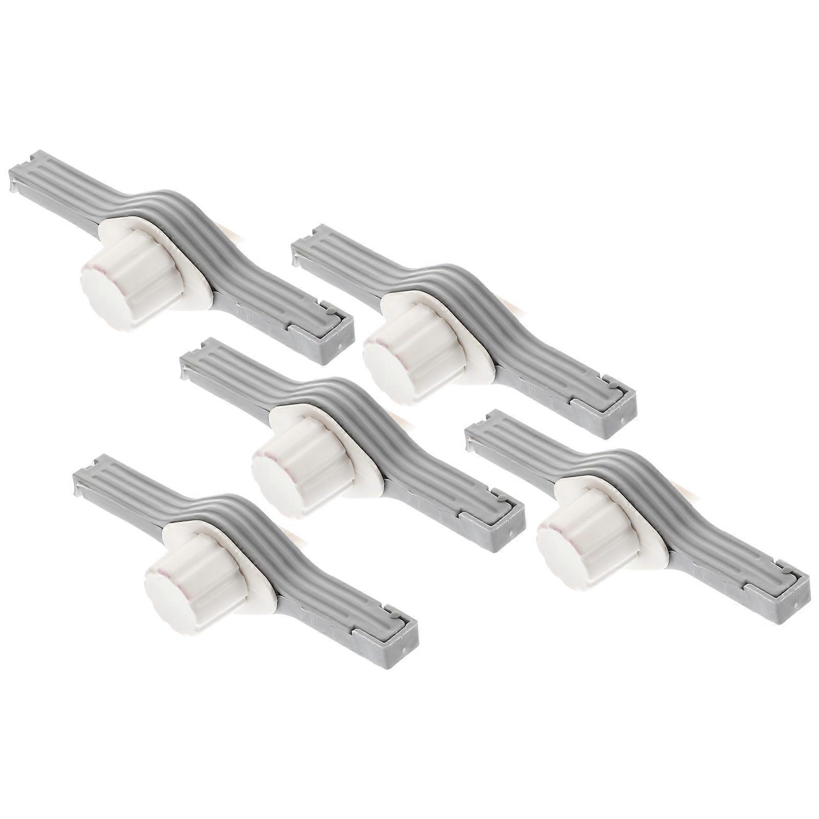 Food Bag Clips 25 Pcs Snack Bag Sealing Clamps For Home Use Assorted Color Construction Sealing Tool