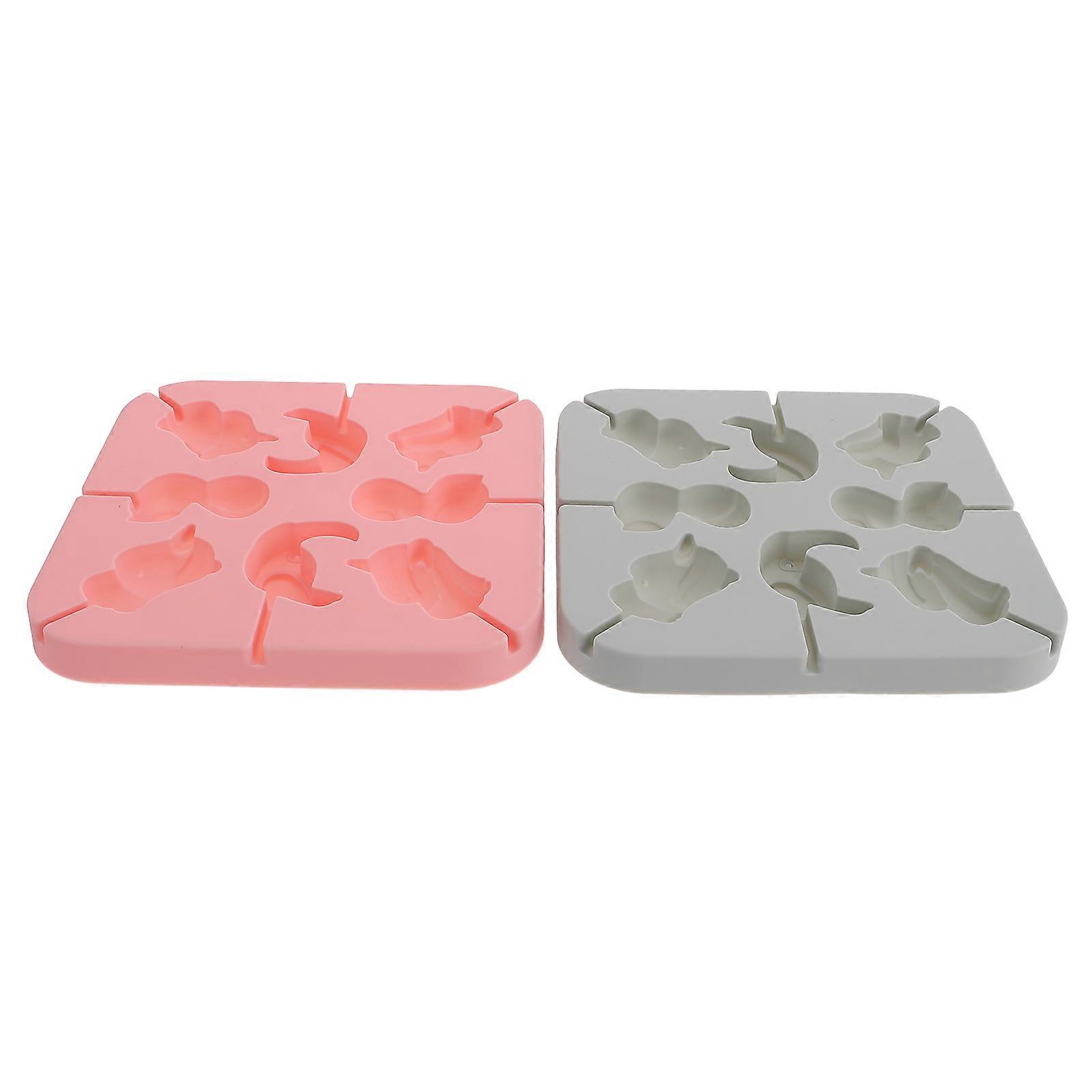 DIY Silicone Popsicle Molds Hawaii Design for Home Use 4Pcs Set