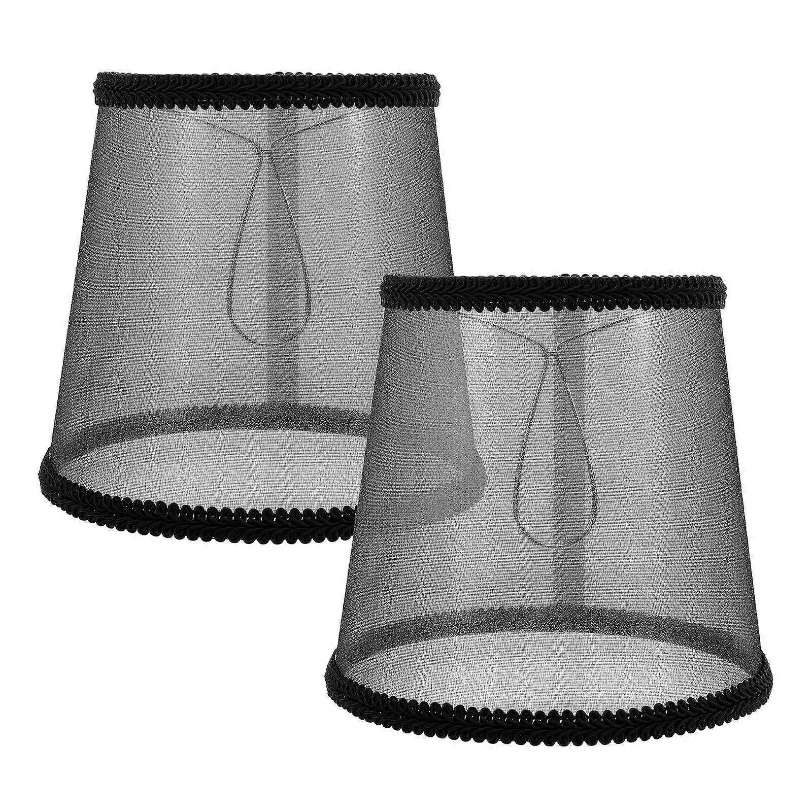Clip on Lamp Shade Replacement Fabric Lamp Shades 10Pcs for Decoration