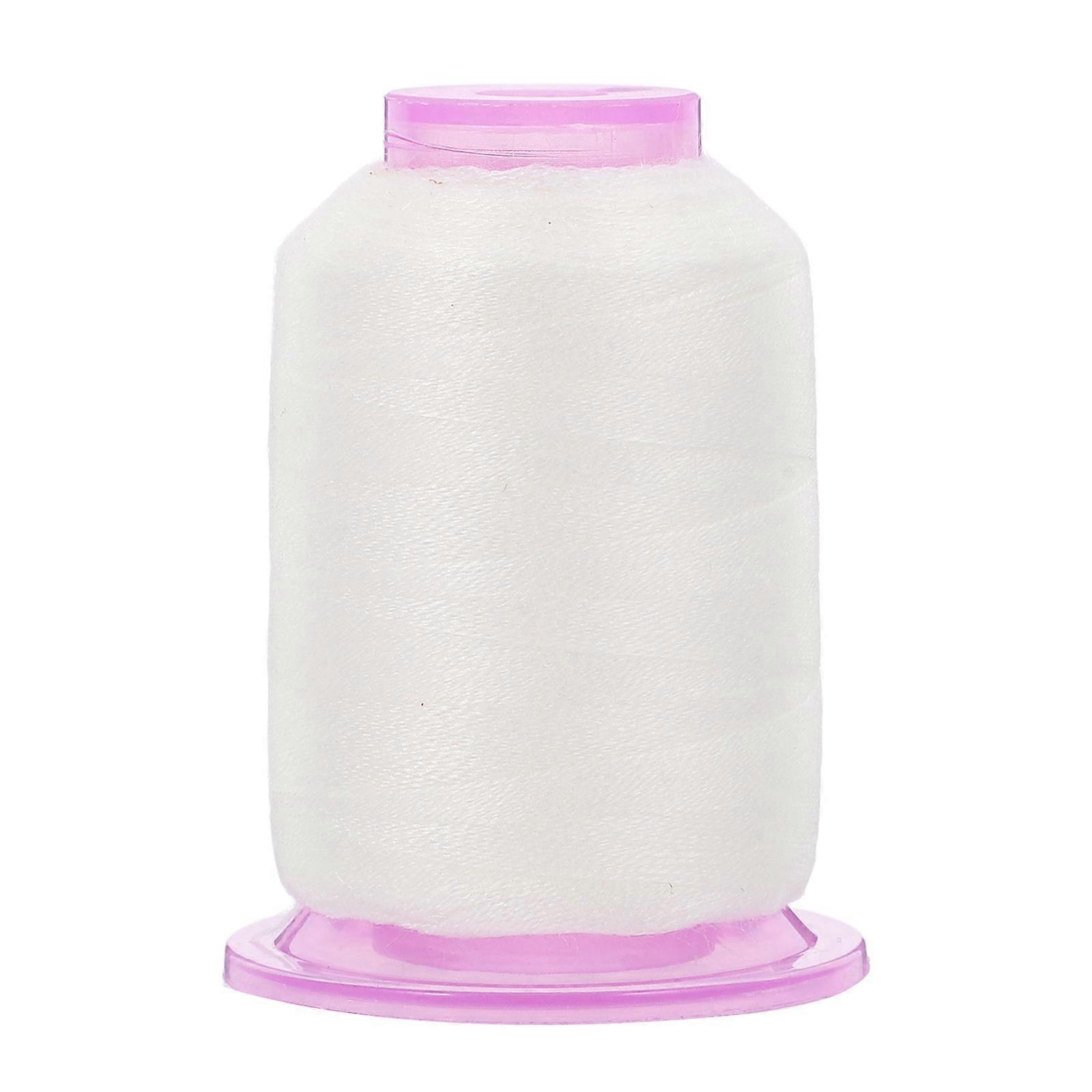 Water Soluble Embroidery Threads for Home Sewing 500 Yards White Thread