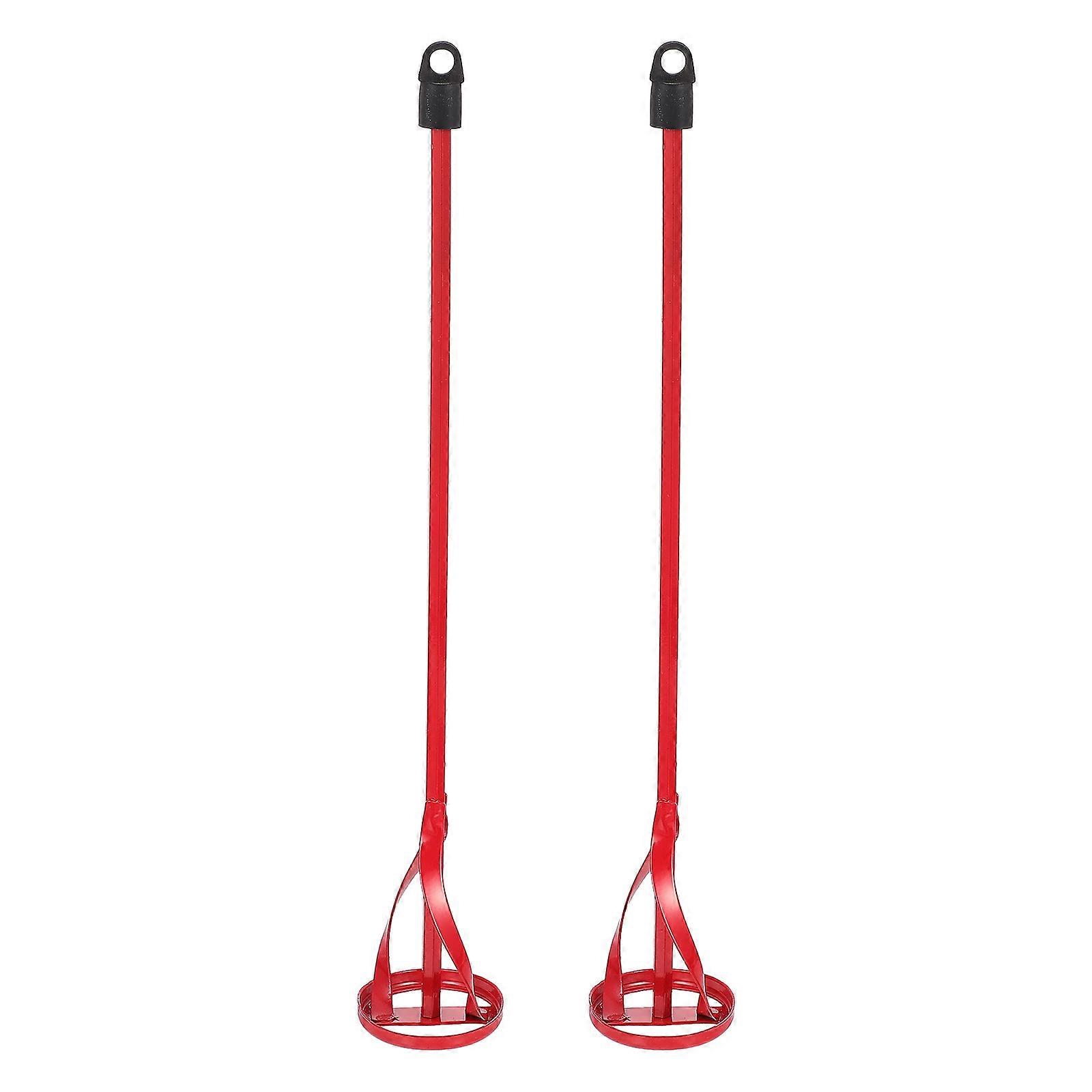 Stirring Stick Heavy Duty Paint Mixer for Mixing 4Pcs Red