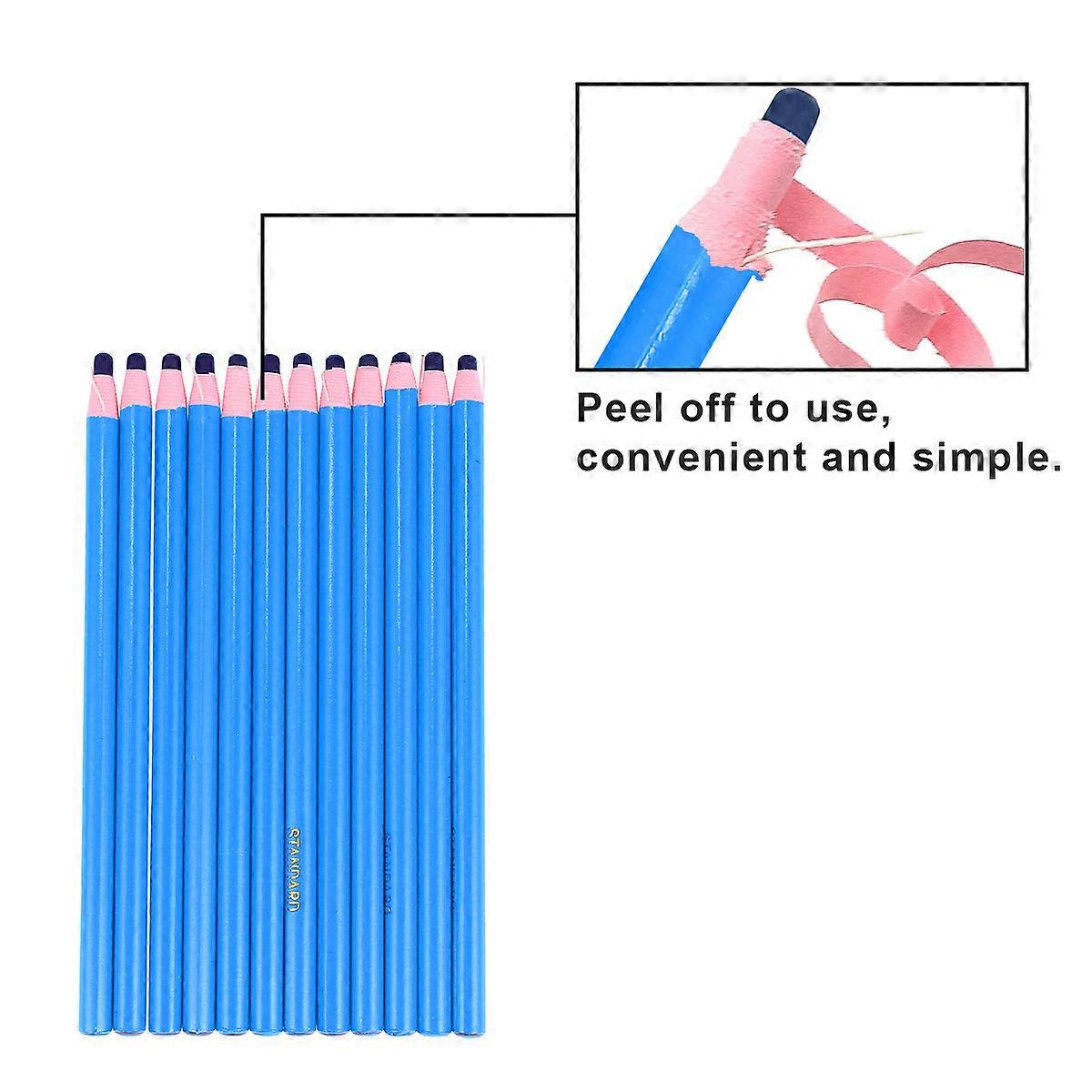 Peel-Off China Marker Pen for Marking 1 Box Blue Multi-Purpose