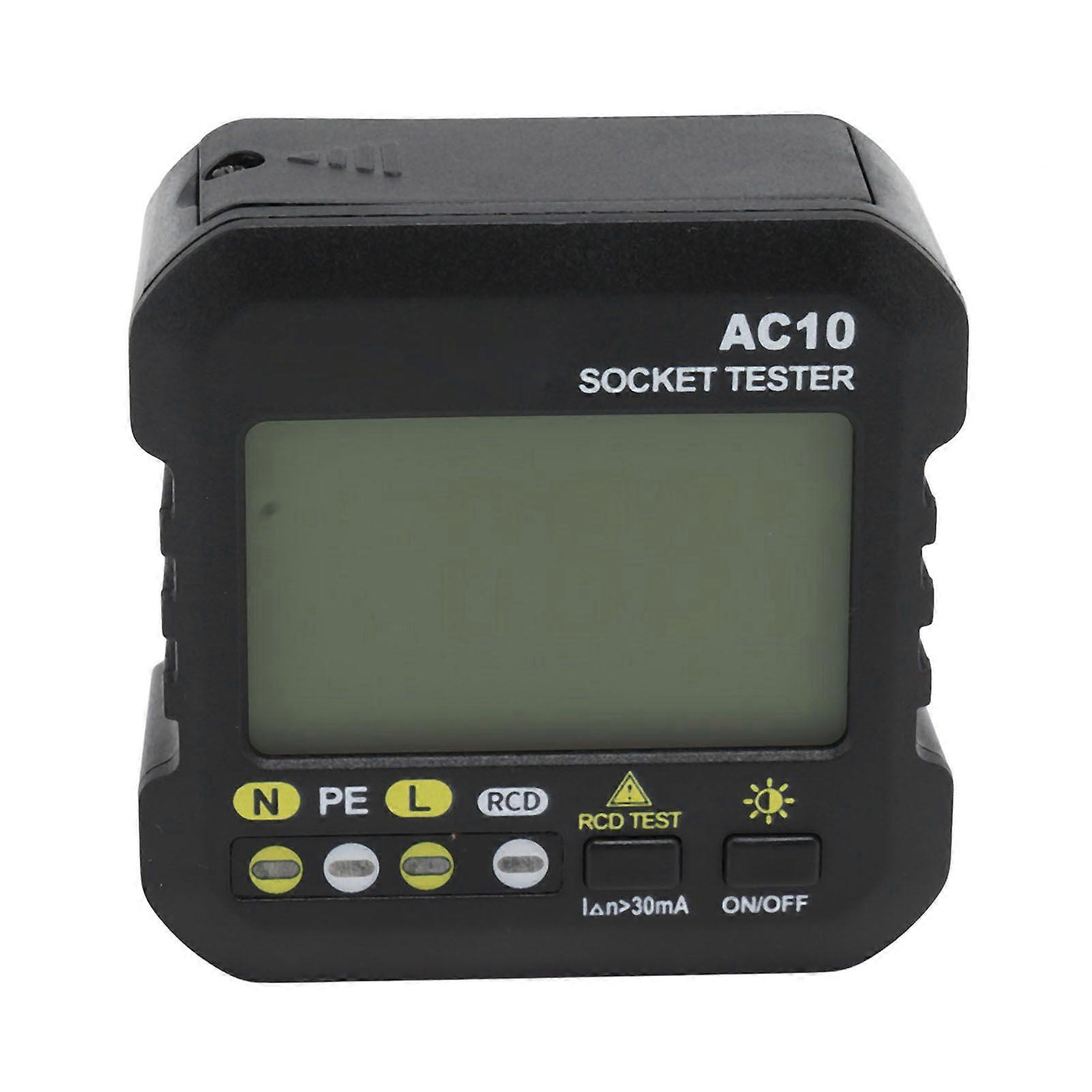 High quality  ANENG socket phase detector digital voltage display ground leakage