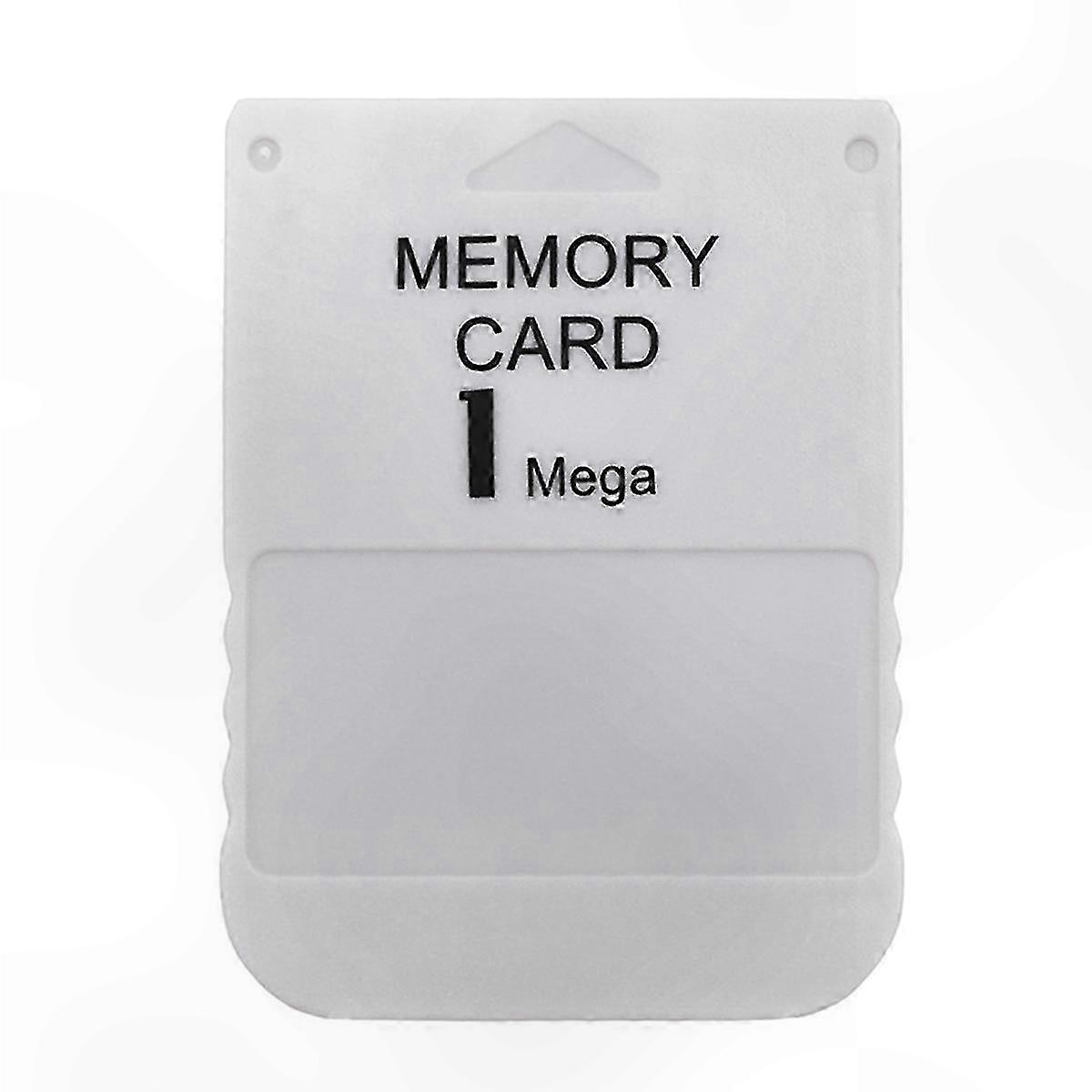 Game Save Memory Card for PS1 Console - Single Game Storage Solution for Saving Progress and Data