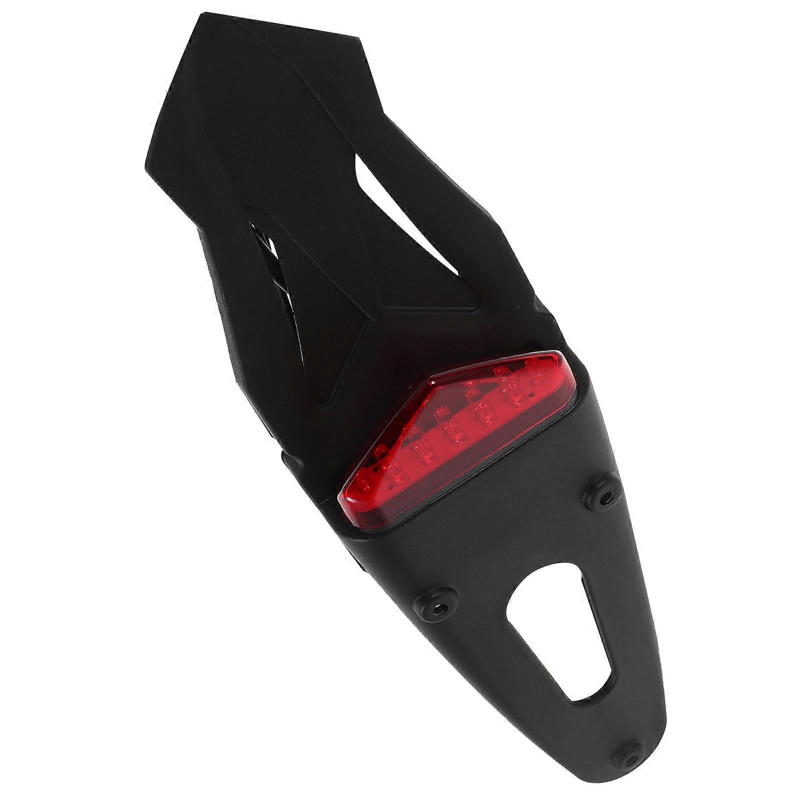 Motorcycle Rear Tail Light for Night Safety with Triangular Design 4Pcs