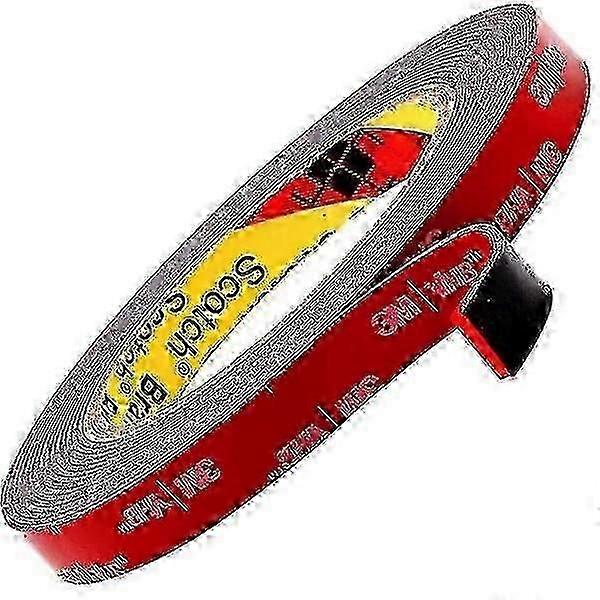 High-Temperature Resistant Double-Sided Tape with Waterproof Black Adhesive for Indoor and Outdoor Use - Compatible with 3M VHB