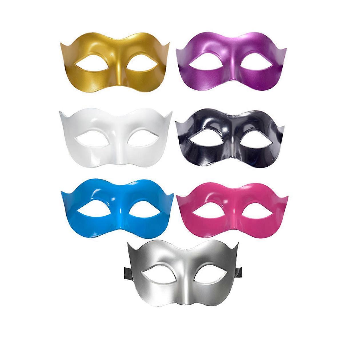Party Accessory Men Masquerade Ball Half Face Mask