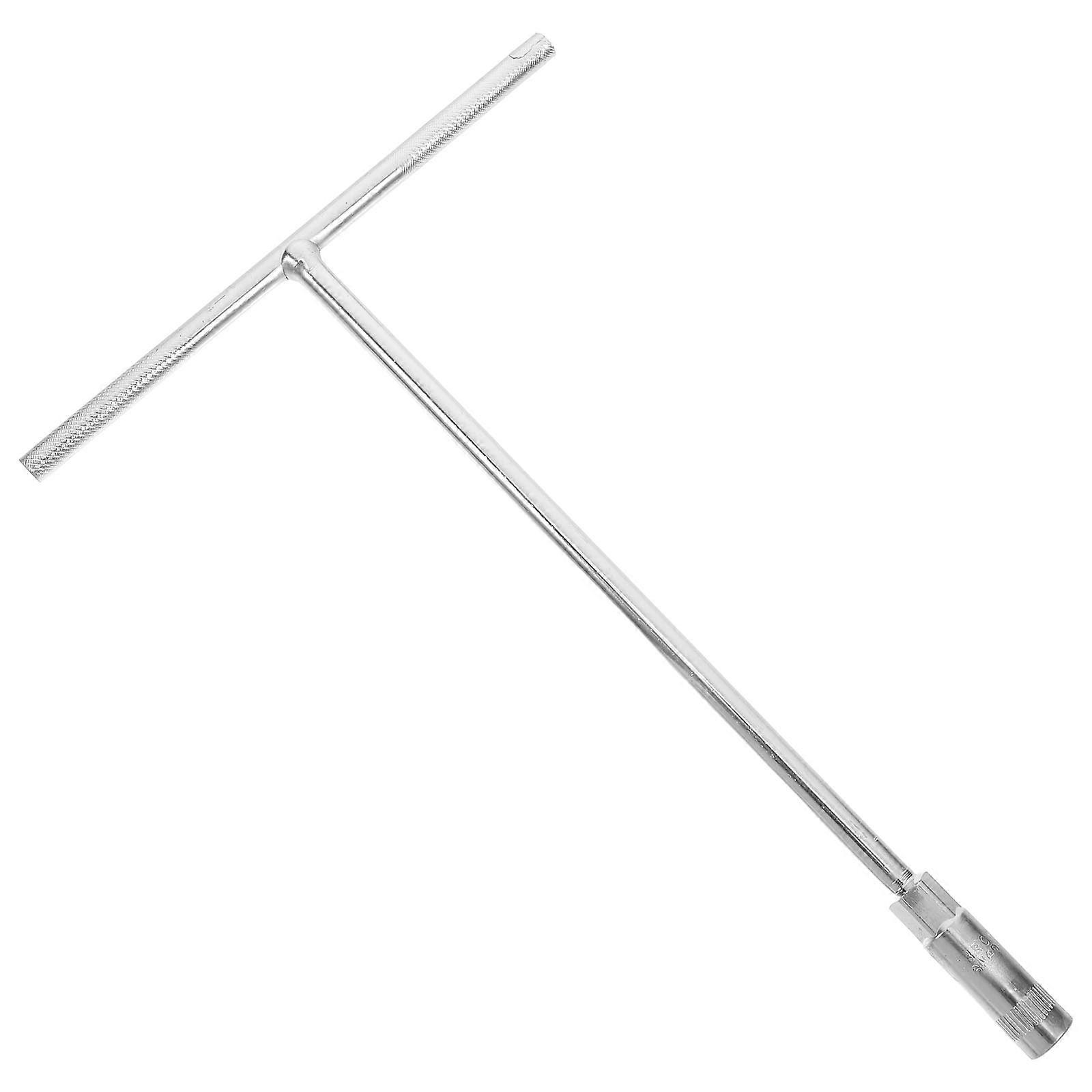 Silver T Handle Wrench Hexagon Socket Tool for Vehicle Repair 3Pcs