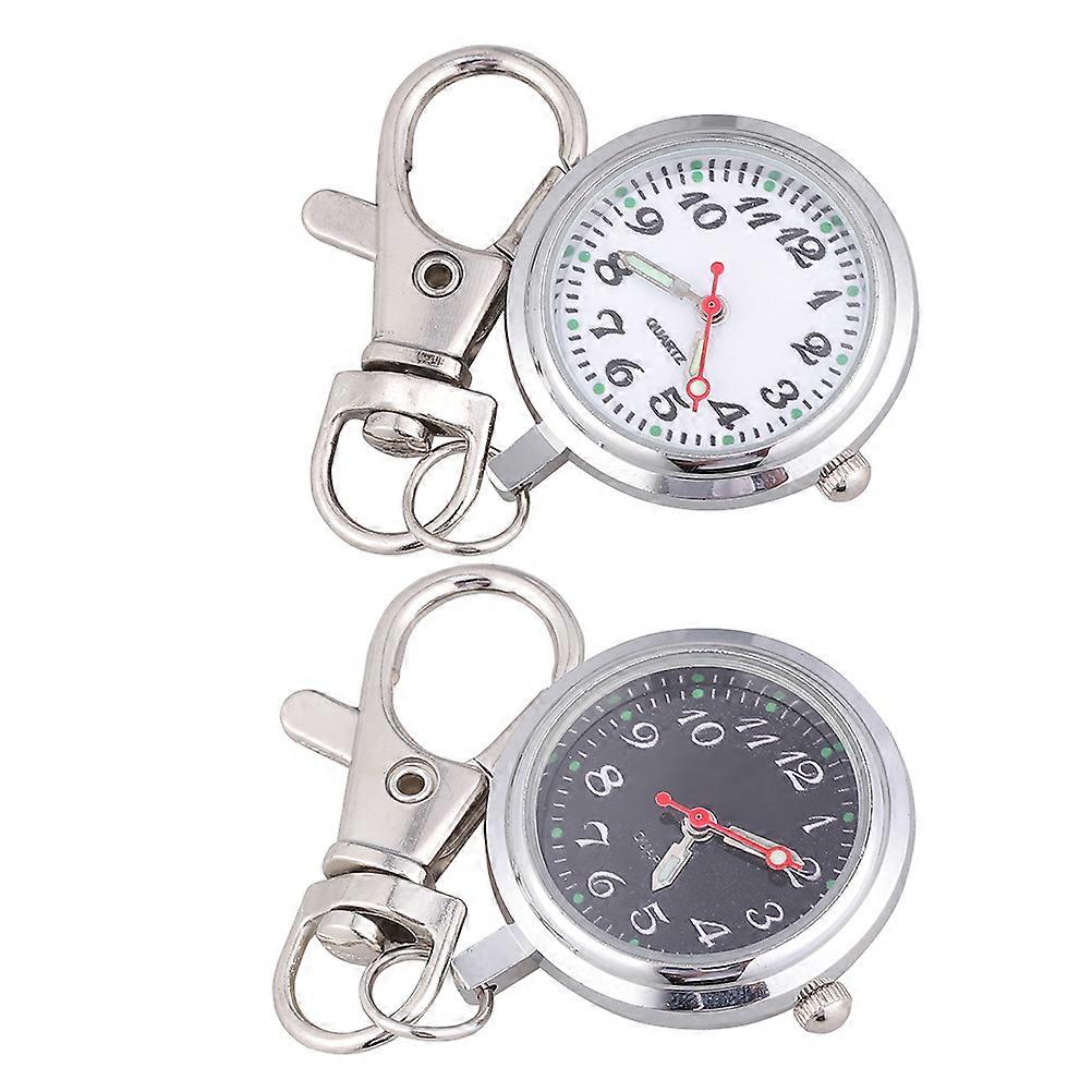 Fashionable Nurse Watch For Any Occasion Featuring Rectangular Shape And Precise Timekeeping 4Pcs Assorted Color
