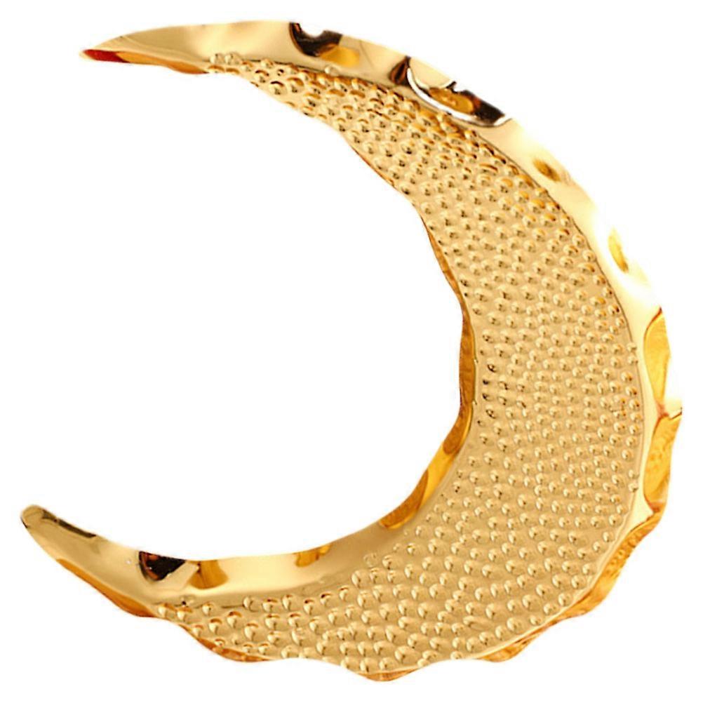 Moon Shape Candy Container Storage Tray 4Pcs For Snacks Dried Fruits Nuts Ideal For Bar Restaurant Leisure