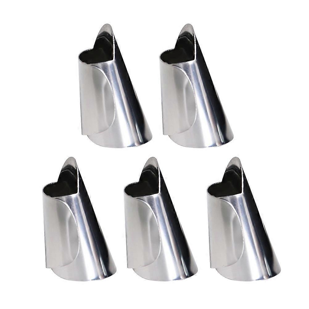 Shelling Tools for Nut Stainless Steel Finger Protector for Peeling 10Pcs