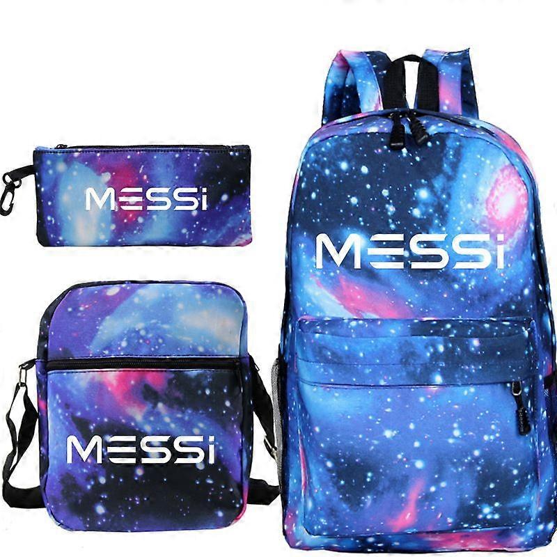 Lionel Messi Student Backpack 3-Piece Set 5