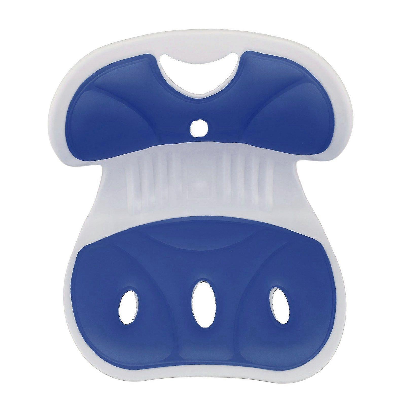 Petal Shape Waist Protection Chair Children Ergonomic Design Sitting Posture Correction Chair Student Sitting Posture Correction Cushion Large Blue