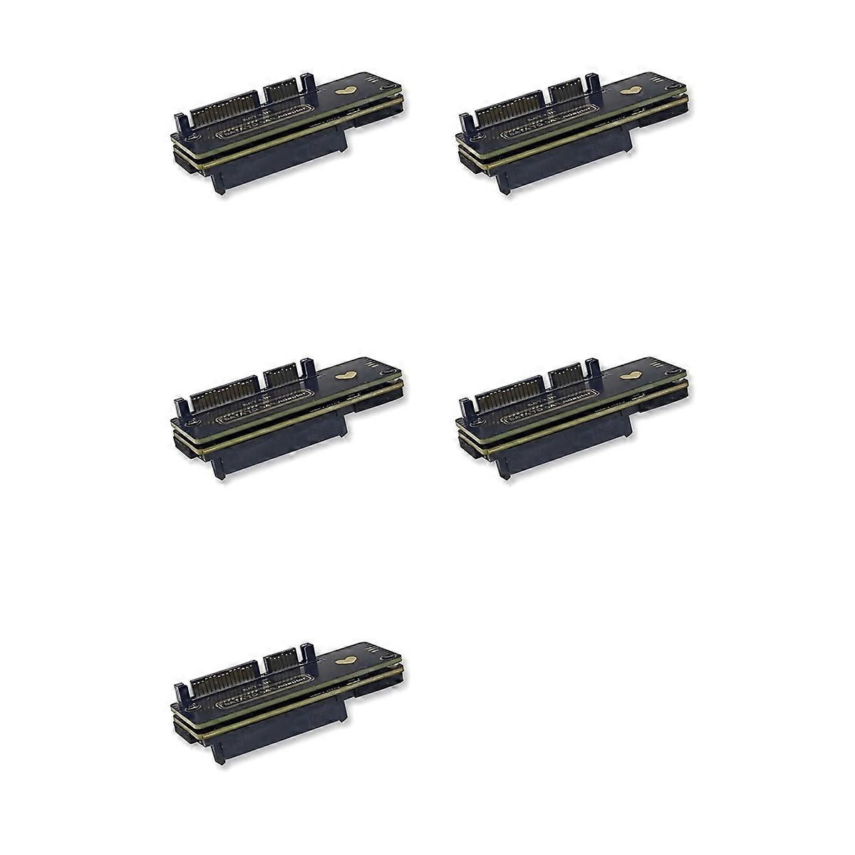 to SAS HDD Adapter Card 6Gbps 3.0 22Pin to SAS 29Pin Expansion Card for SAS 2.5/3.5 Inch Hard Disk