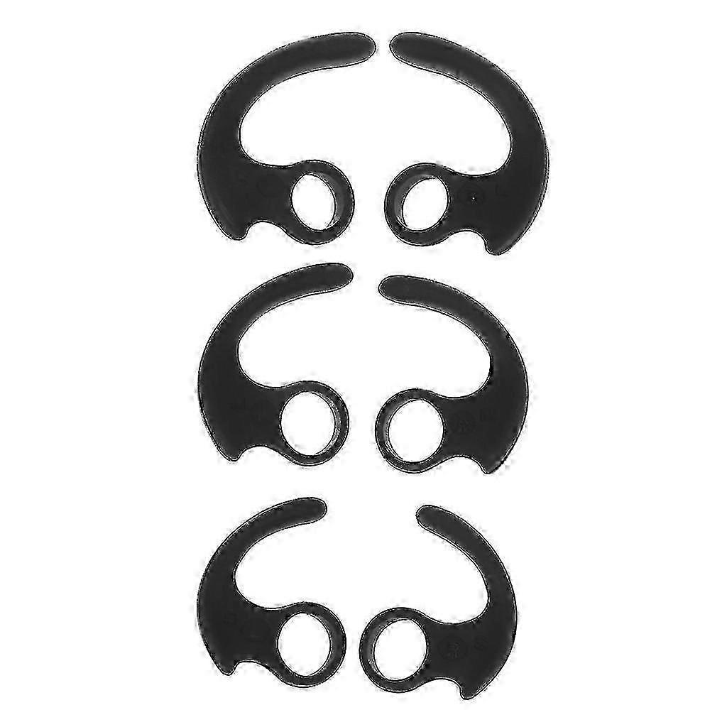 Soft Silicone Ear Pads 3 Pairs Replacement for Sony Earbuds with Ear Hooks