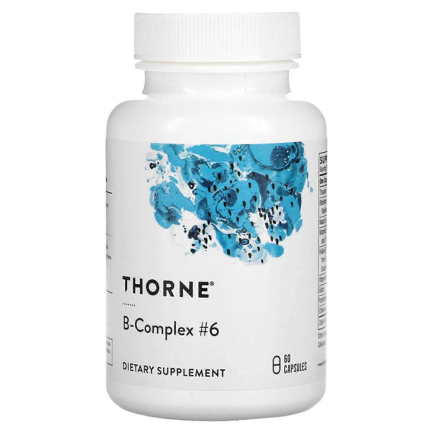 Thorne Research, B-Complex #6, 60 Capsules