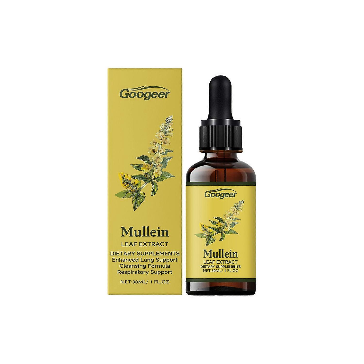 Mullein Leaf Long Clearing Drops Voedingssupplement Lichaamsbehandeling