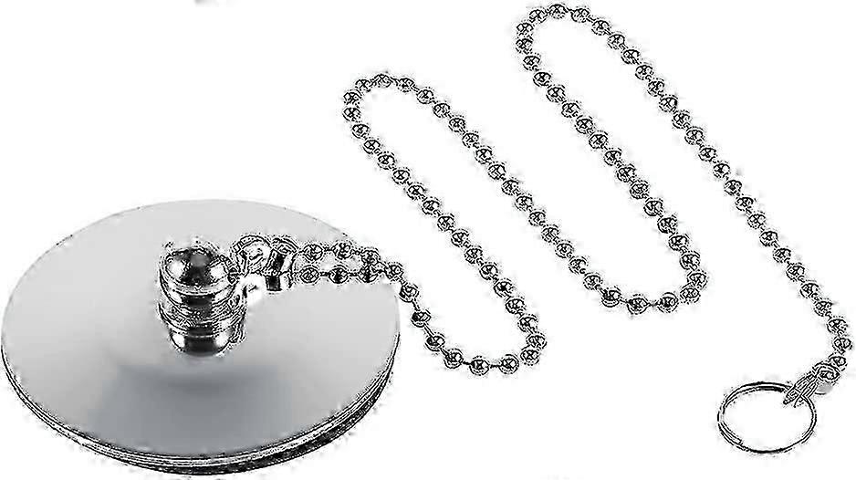 Stainless Steel Panel Thickened Kitchen Sink Solid Metal Plug Waste Drain Cover