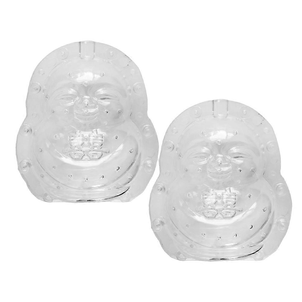 Fruit Shaping Mold Transparent Plastic Tool for Melon Growth 4Pcs