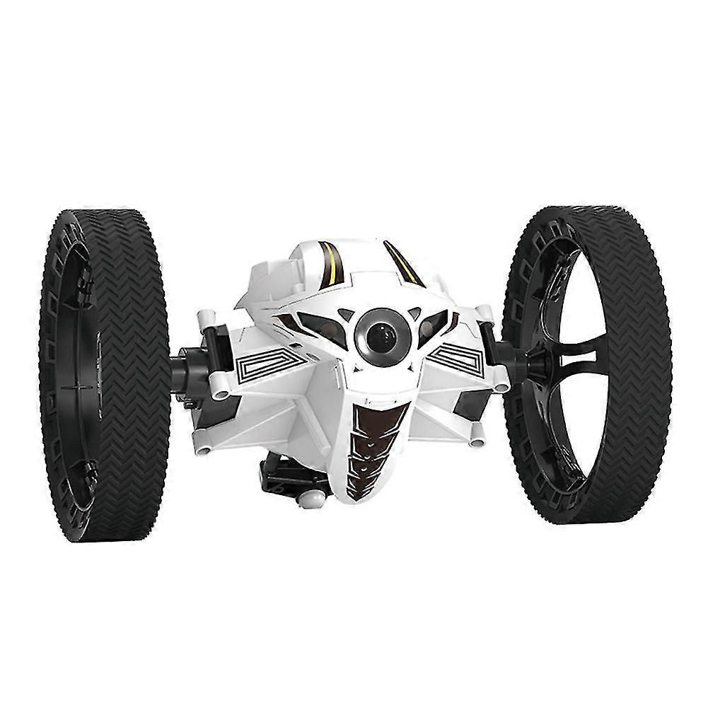 TAW-C6 RC Bounce Car 2.4GHz Wireless Remote Control LED Lights 360 Degree Rotation Stunt Car for Kids