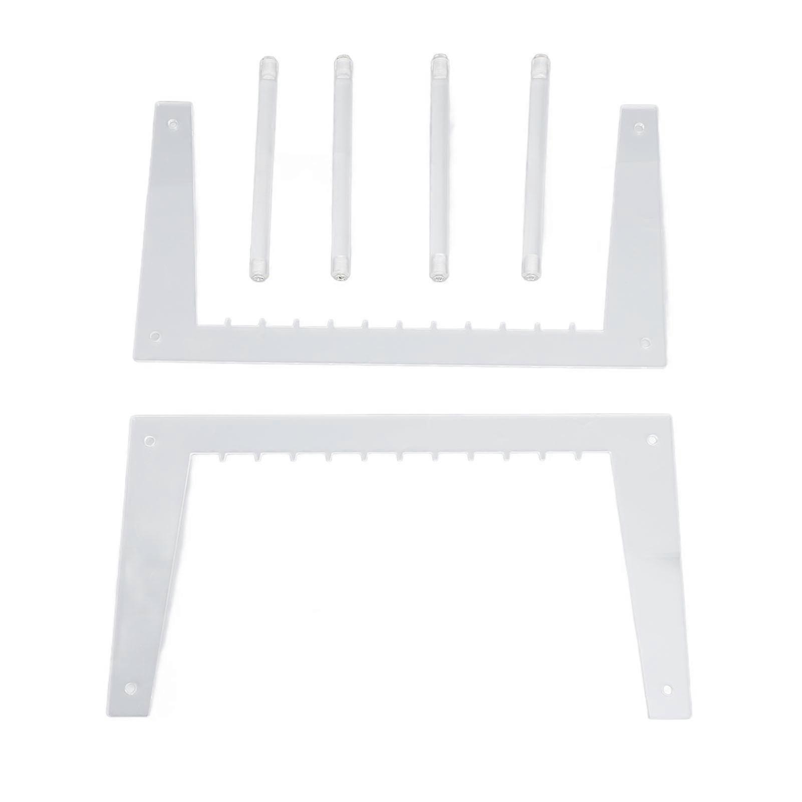 3pcs Acrylic Small Wall Shelf Floating Shelf for Security Cameras Clear Wall Shelves for Security Camera Speaker 26s