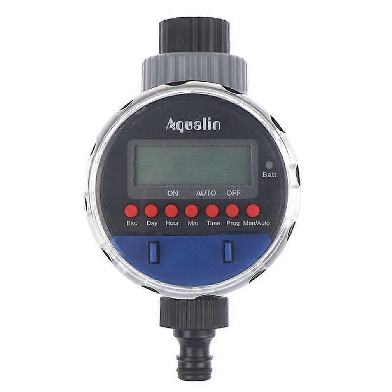 LCD Display Garden Watering Timer 8 Programs Electronic Ball Valve