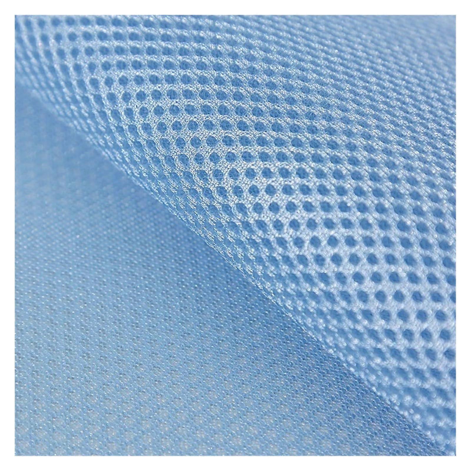 3D Speaker Surface Mesh Fabric Solid Color Breathable Upholstery Cloth 160cm W x 300cm L DIY Material
