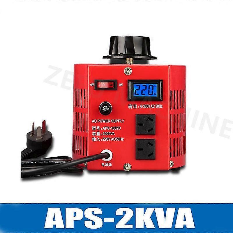 220V Variac Variable Ac Regulator Single-phase 0v-300v Small Transformer Voltage Regulating Power Supply 2kw