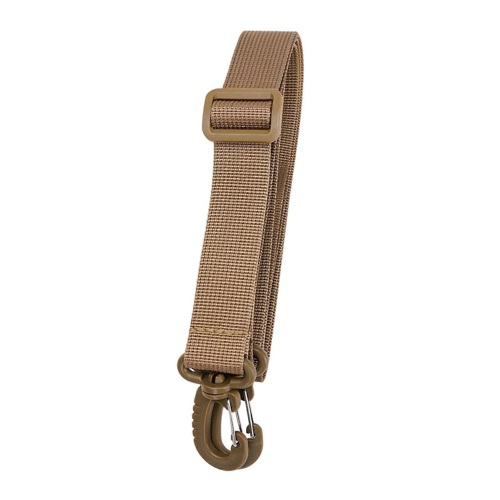Compact Foldable Shoulder Strap For Bags Practical Nylon Webbing With Ergonomic Design And Easy Storage  Khaki