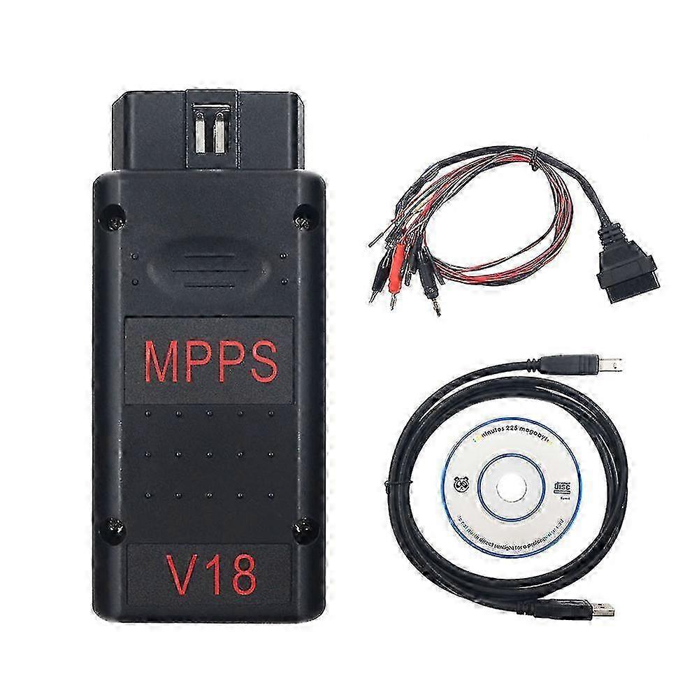 OBD2 diagnosverktyg MPPS V18 för ECU-programmering med Tricore-kabel