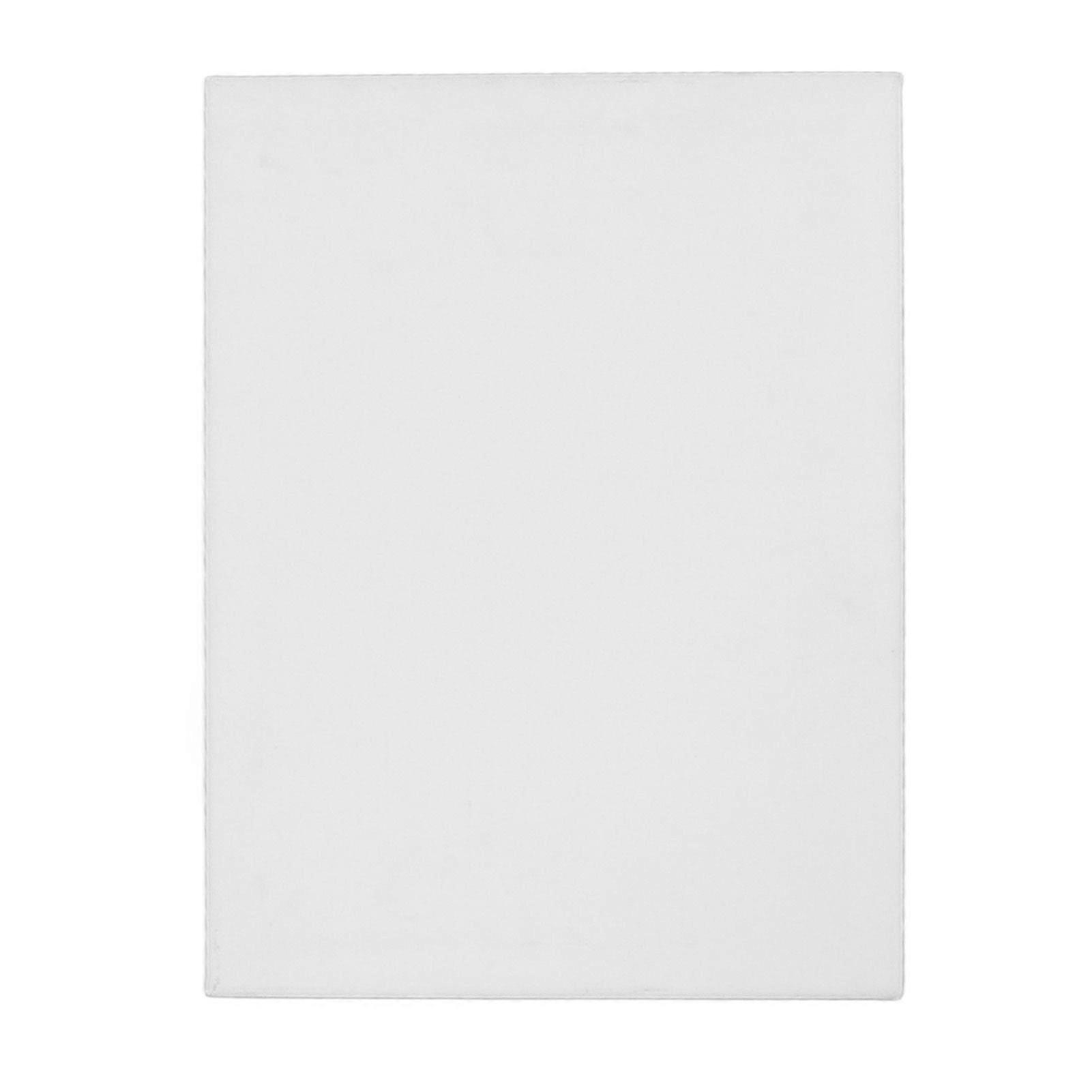 قماش أبيض 1.6 سم سميكة 30x40 سم / 11.8x15.7in مادة قطن خالص قماش ممتد للرسم الزيتي