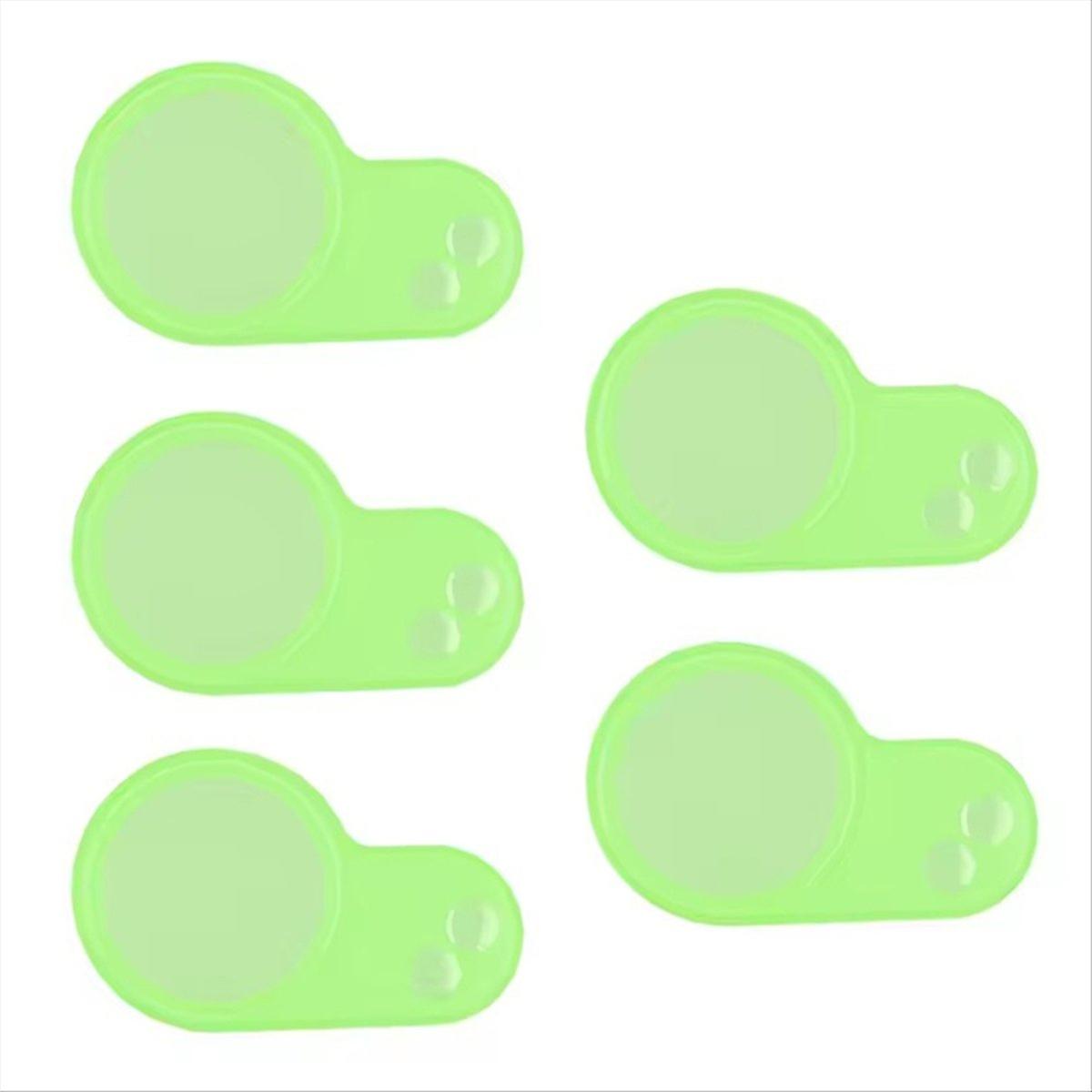 5Pcs LCD Display Dashboard Scratch Protector Cover for Green