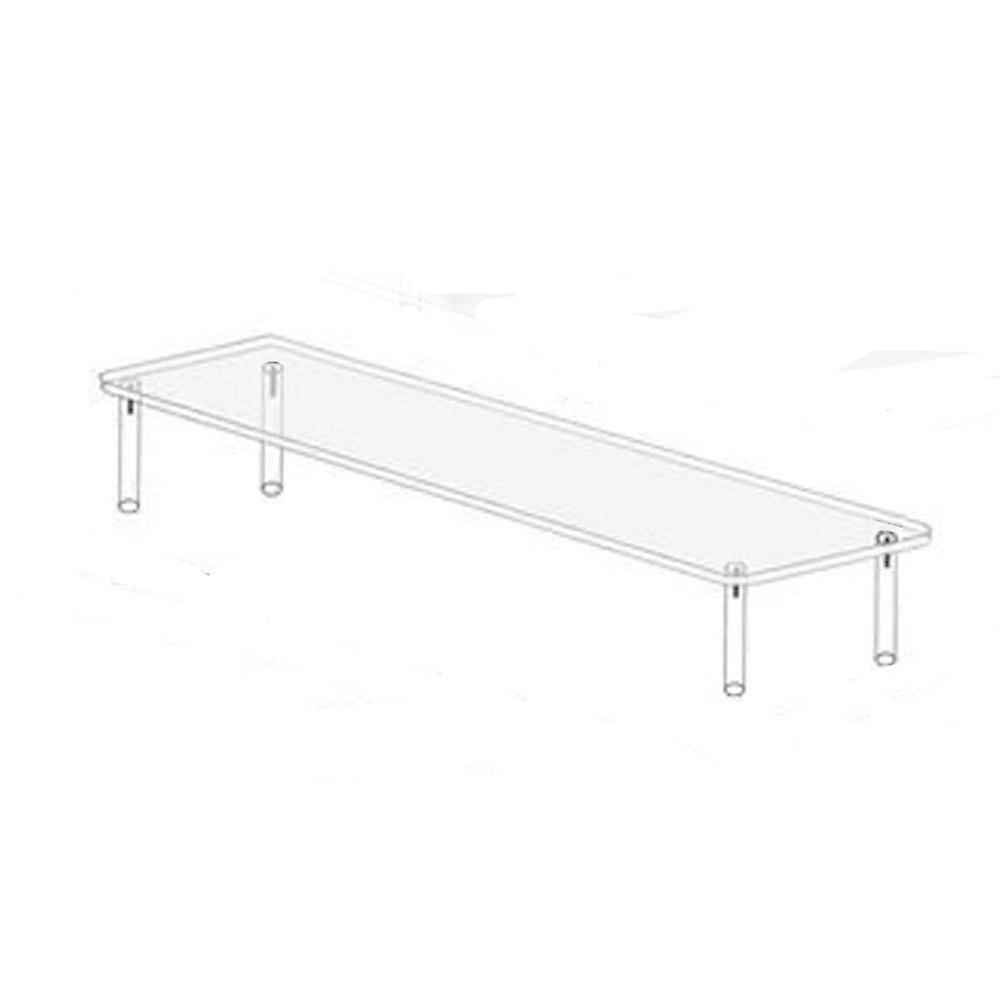 20/30/40CM Acrylic Display Stand Transparent Organization Shelf New Figurine Shelf