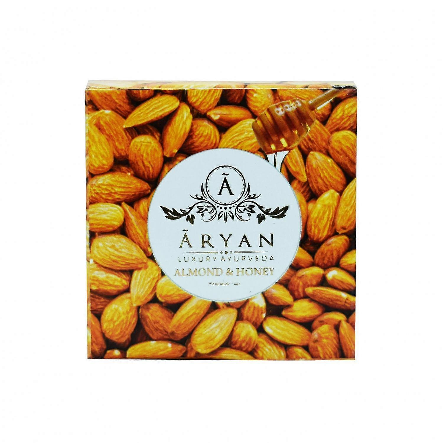 Мыло с Миндалем и Медом (100 г), Almond & Honey Soap,  Aryan