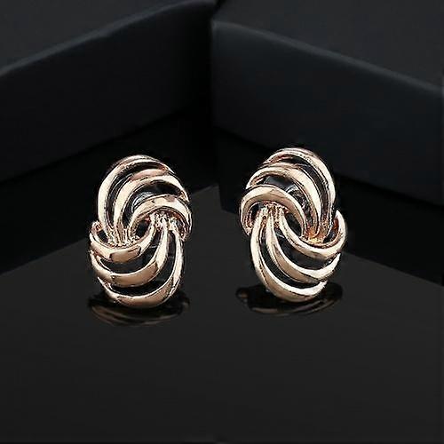 Designer gold tone earrings