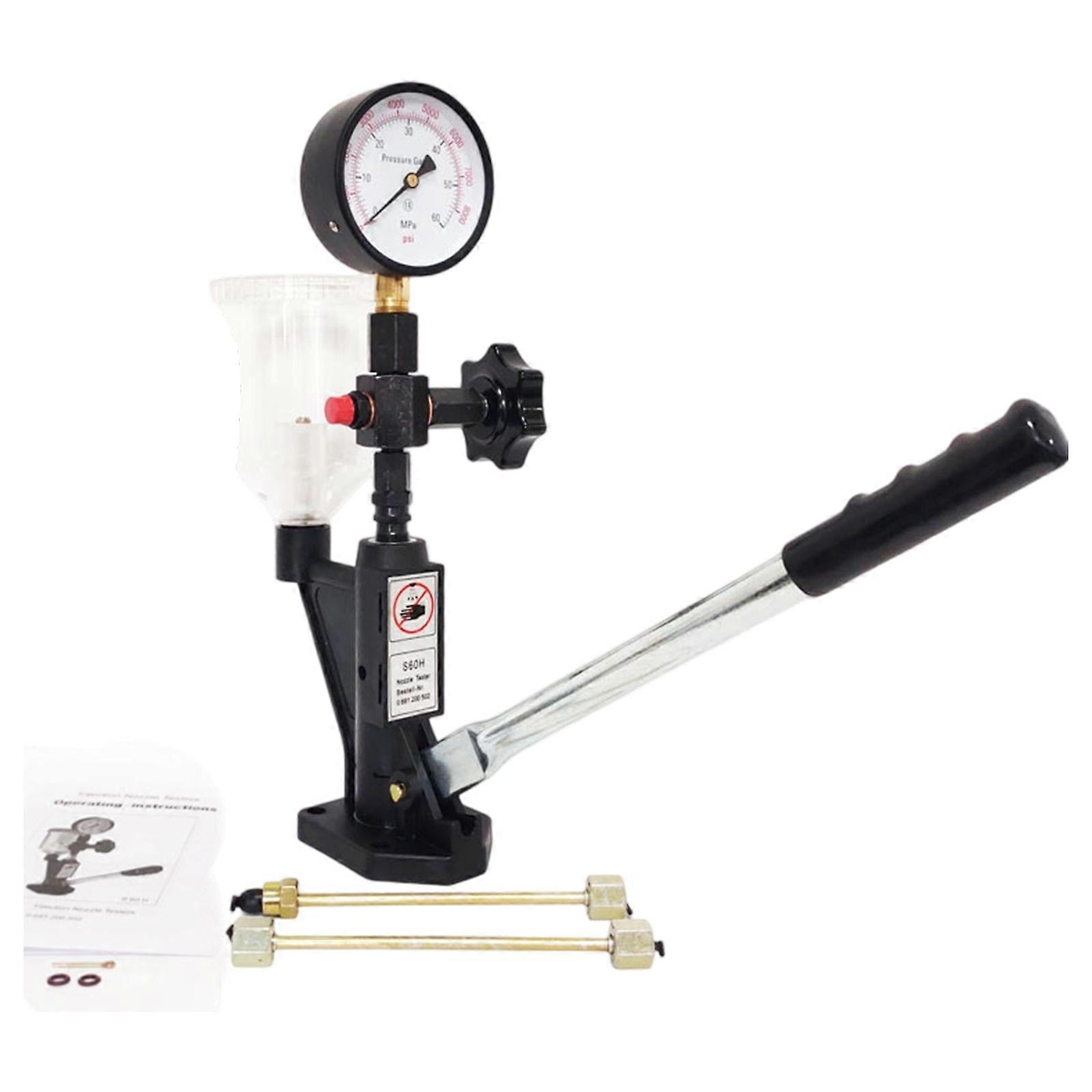 Pressure Tester 0 600 Bar Measurement 10mm Plunger Hole For Engine Vibration Analysis And Maintenance Solution Multicolor
