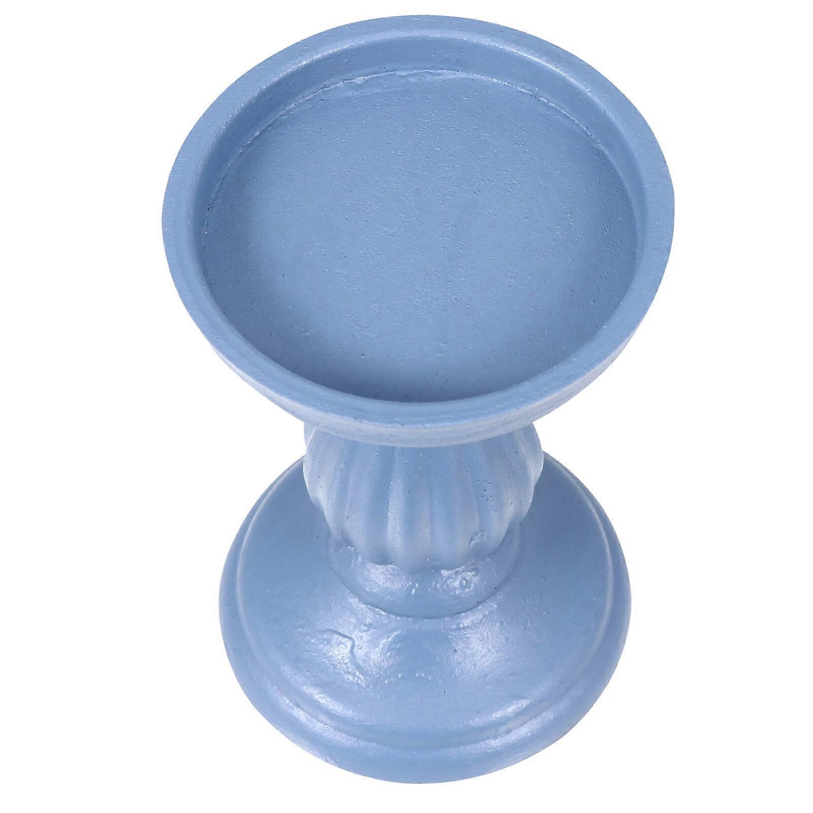 Candlestick Creative Candleholder Simple Wood Pillar Holders Dining Table Wooden