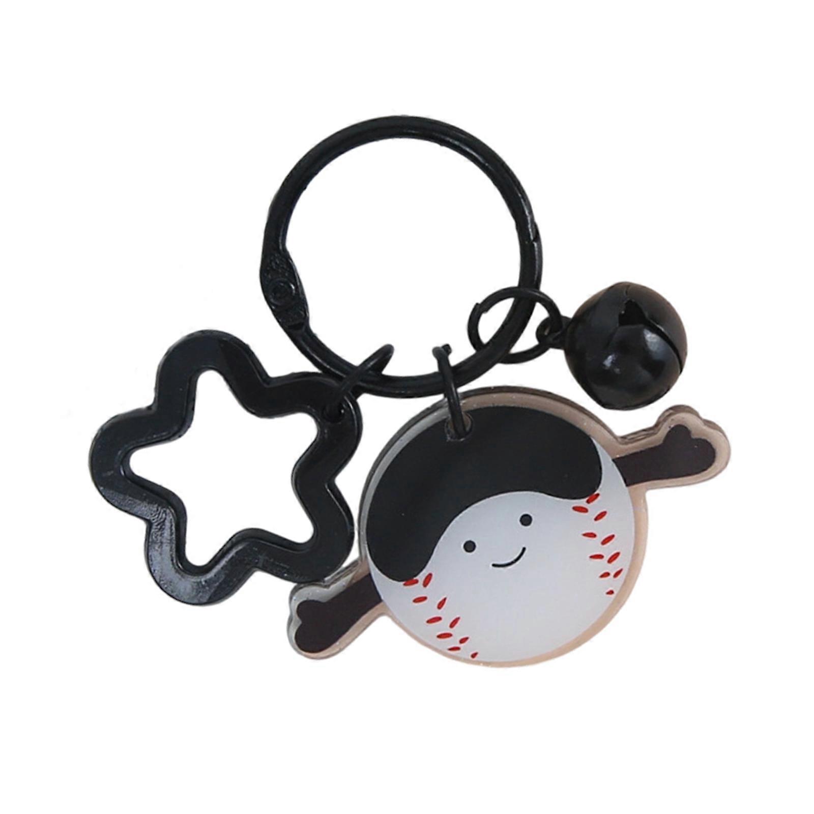 Playful Multifunctional Key Ring Cute Athletic Design Sturdy User Friendly Accessory For Everyday Use Multicolor