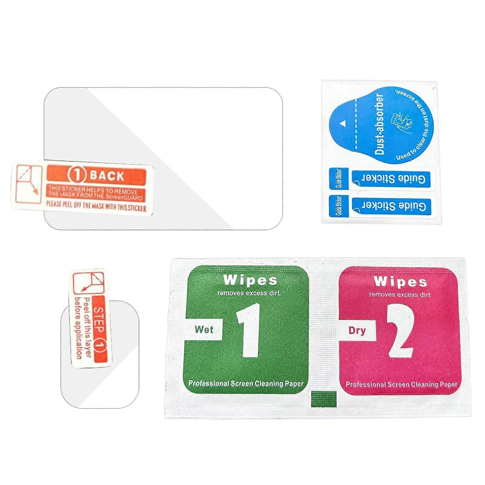 Tempered Glass Protector for Pocket 3 LCD Screen Edged Hardness Durability Tempered Glass LCD Display Film Multicolor