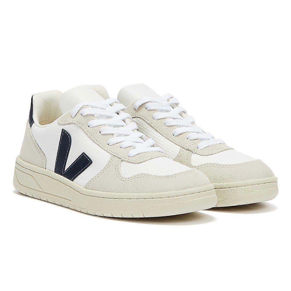 Veja V-10 B-Mesh Mens White / Nautico Trainers