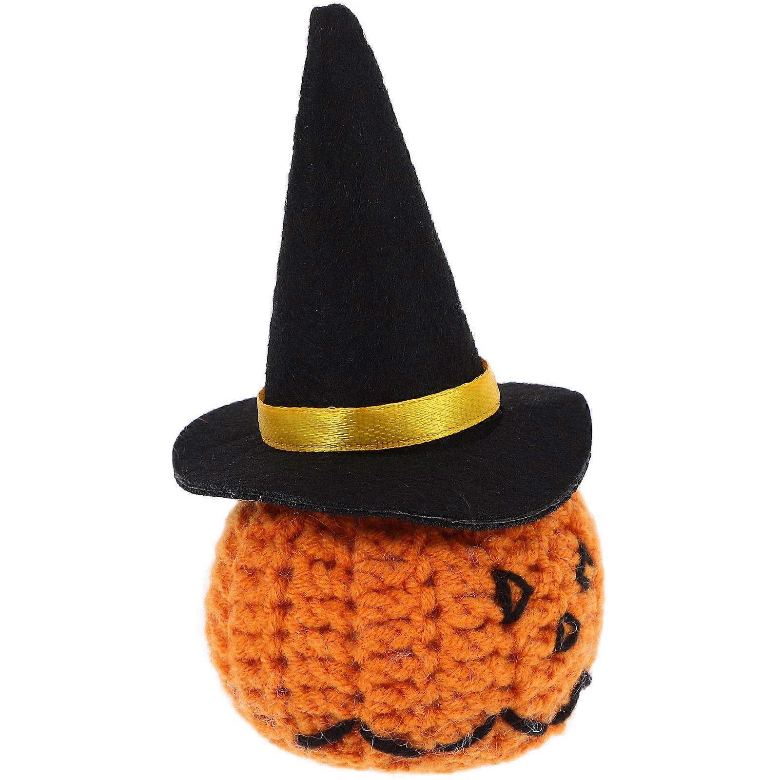 Halloween Pumpkin Doll Plush Toy for Decoration with Orange Color