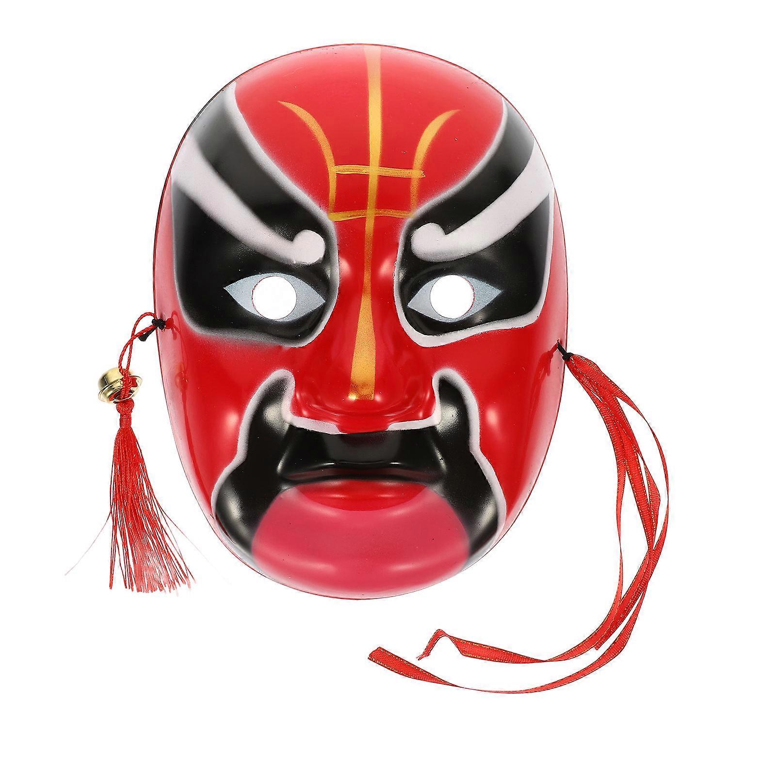 Chinese Opera Mask Decorative Mask for Decor PVC Material