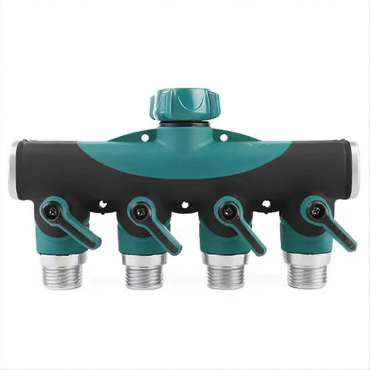 4 Way Garden Hose Splitter Faucet Splitter, Faucet Splitter Adapter
