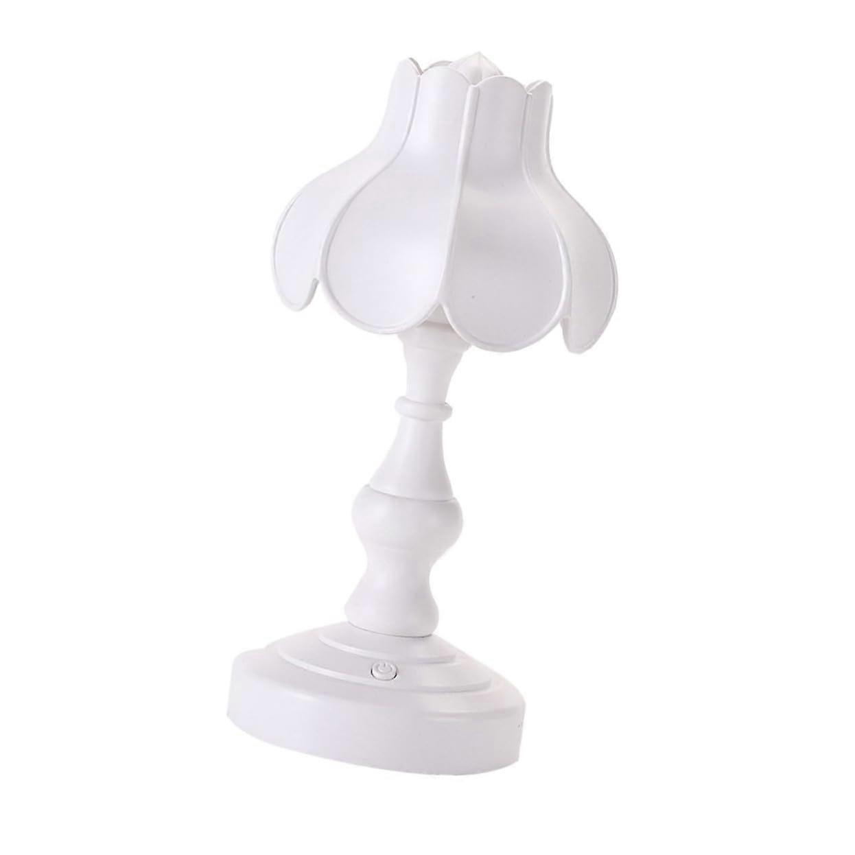 USB Rechargeable LED Bedside Lamp with Warm Light Ambiance for Bedroom Desk and Dorm Decor