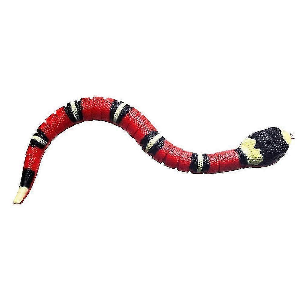 Smart sensing snake cat toys interactive electronic USB