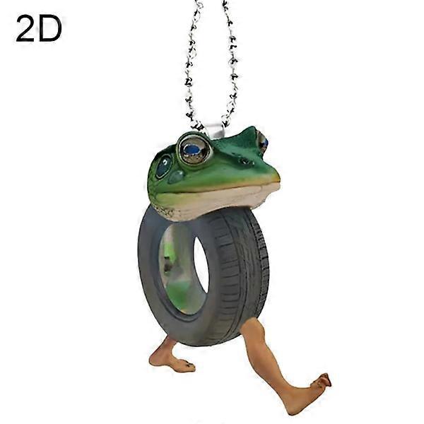 2025 Italian Brainrot Tung Tung Sahur Model 2D Printed Acrylic Hanging Decorations For Car P2a2 C One size