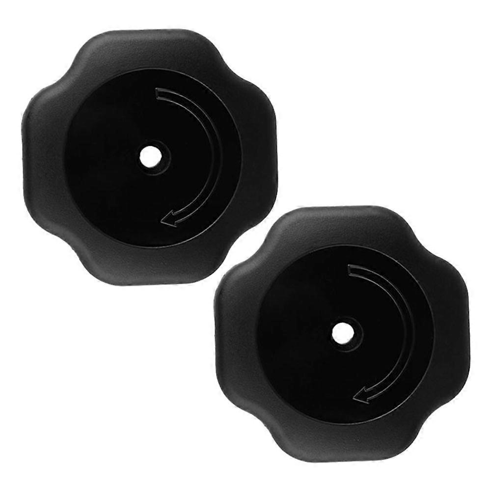Replacement Cooker Lid Knob Handle for Pressure Pot 2Pcs Black